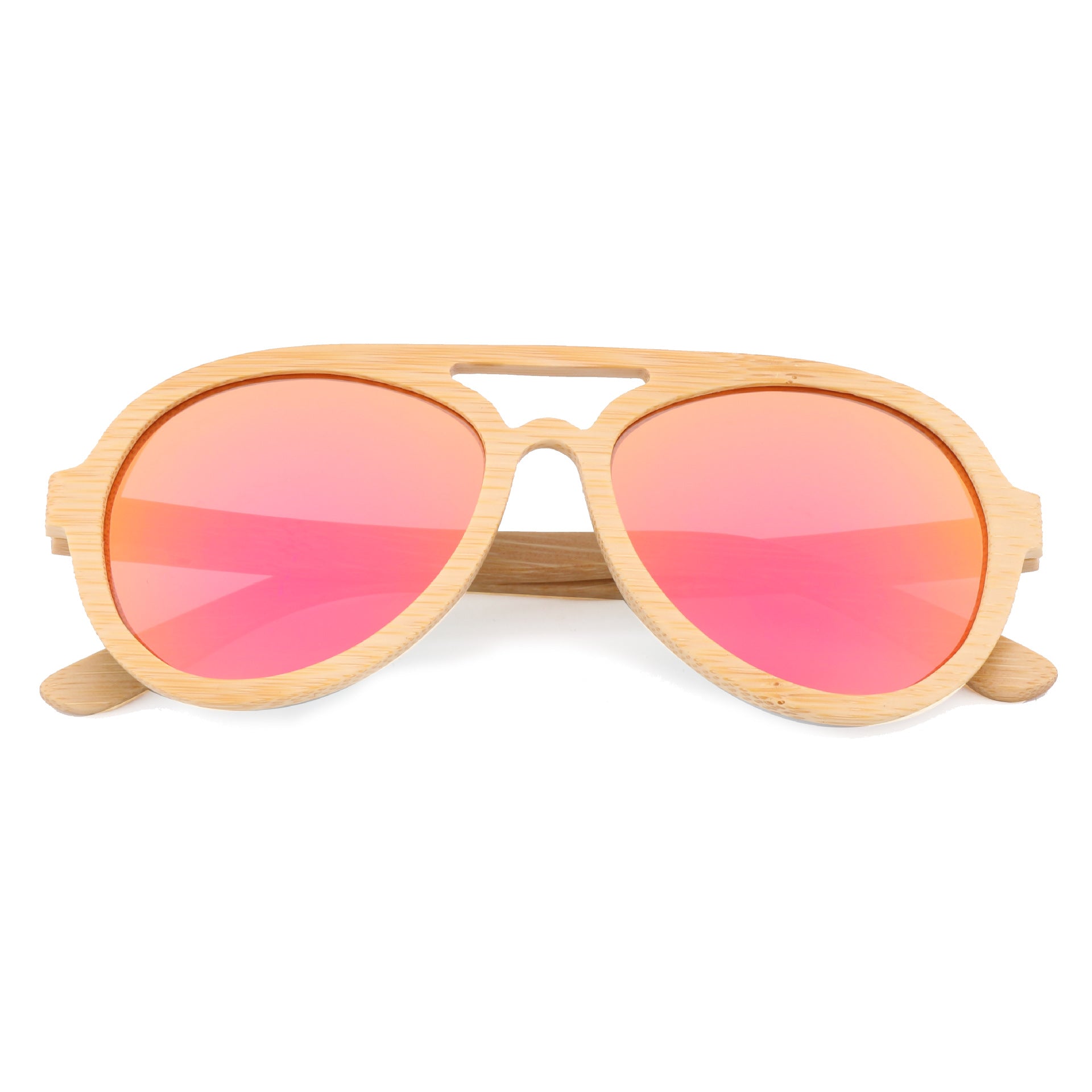 Wooden Frame Unisex Sunglasses - Sunglasses -  Trend Goods