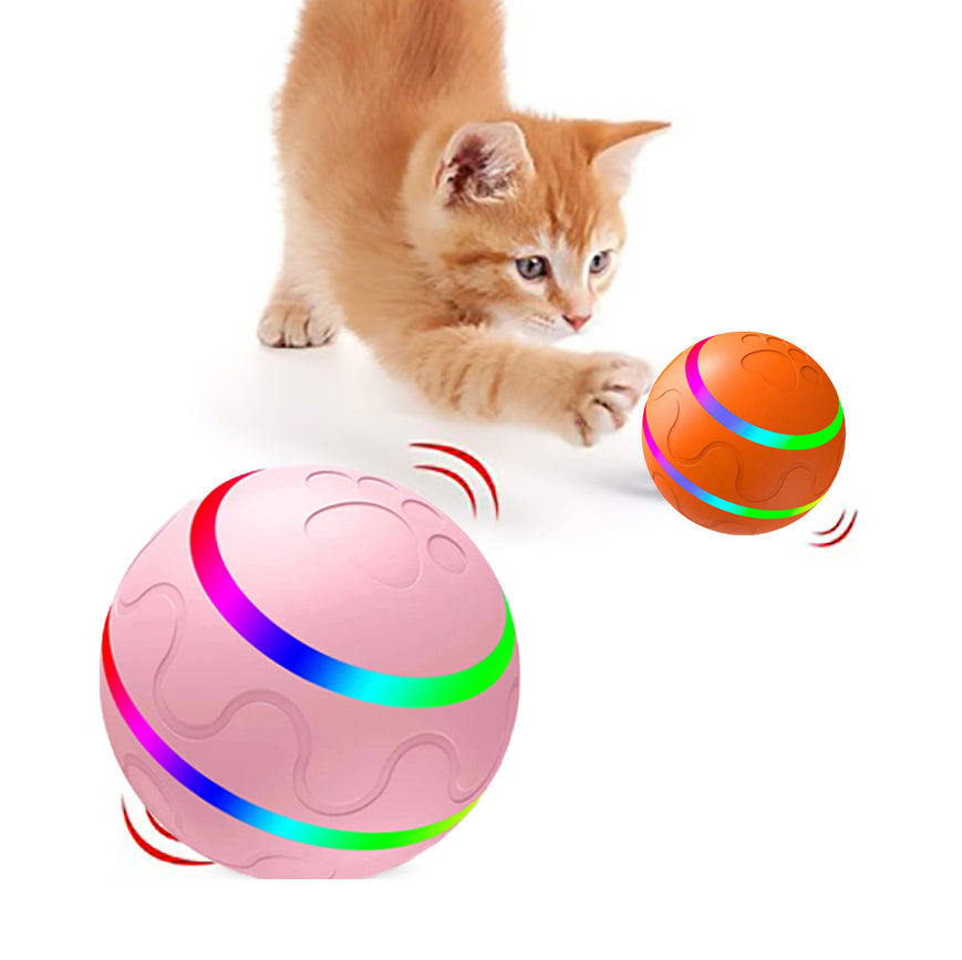 Pet Cat Wicked Self Rotating Intelligent Ball Toy - Pet Toys -  Trend Goods