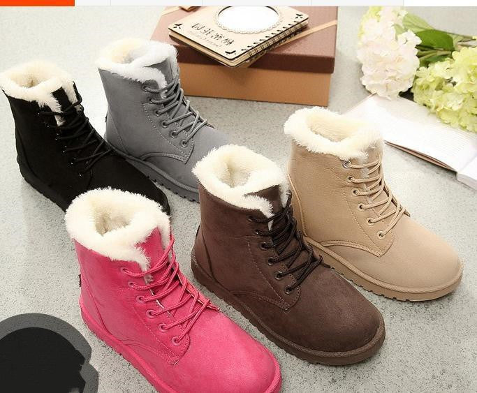 Warm Ankle Boots for Winter - Boots -  Trend Goods