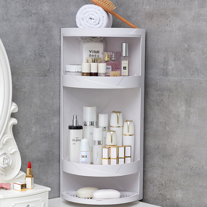 Bathroom Rotatable Corner Storage Rack - Storage & Organizers -  Trend Goods