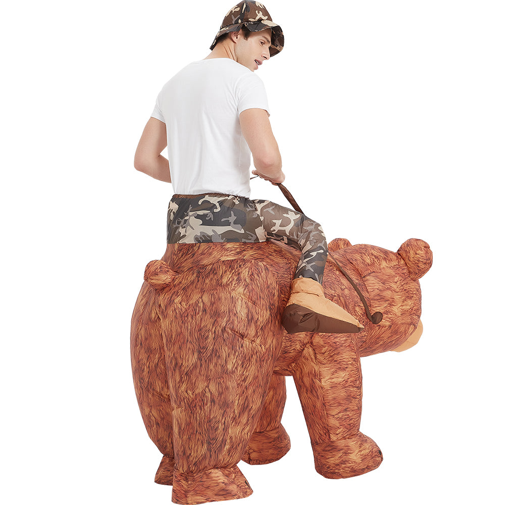 Bear Riding Costume - Inflatable Costumes -  Trend Goods