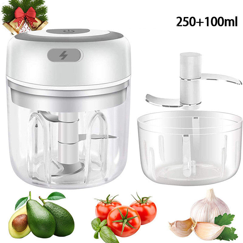 Mini Electric Chopper USB Charging Garlic Ginger Grinder - Kitchen Slicers -  Trend Goods