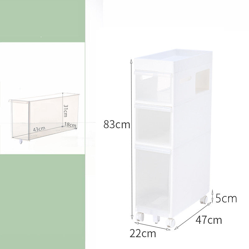 Bathroom Toilet Crevice Storage Cabinet Rack - Storage & Organizers -  Trend Goods