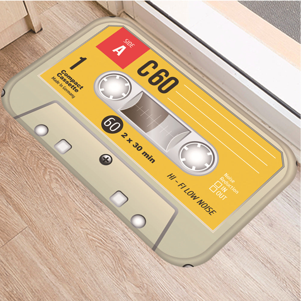 Cassette Tape Non-Slip Floor Mat - Floor Mats -  Trend Goods