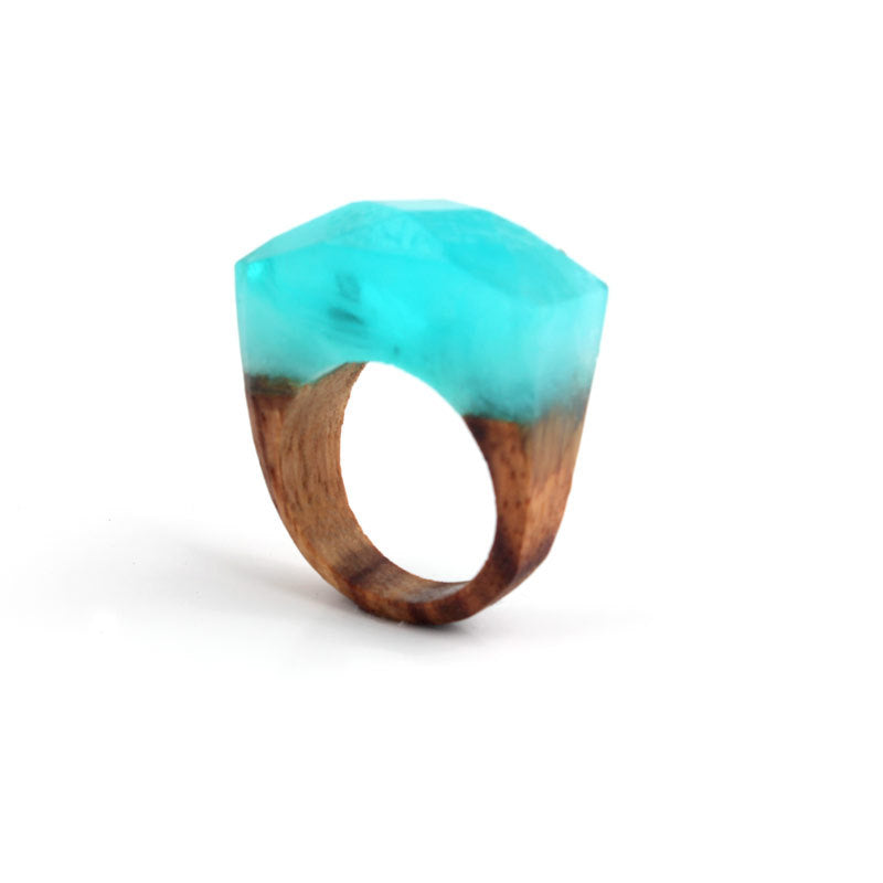 Wood ring characteristic ring resin ring - Rings -  Trend Goods