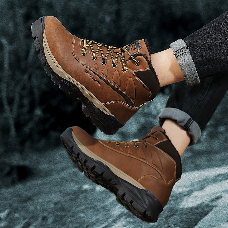 Autumn and Winter Velvet Boots - Boots -  Trend Goods