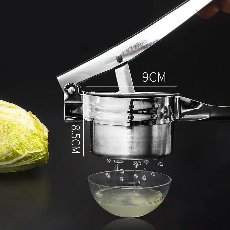 Stainless Steel Portable Juicer Squeezing Potato Masher Garlic Press - Juicers -  Trend Goods