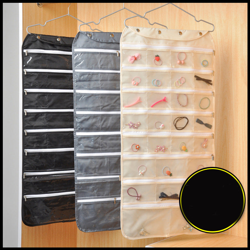 Wardrobe Hanging Type Double Sided Zipper Storage Bag - Storage & Organizers -  Trend Goods