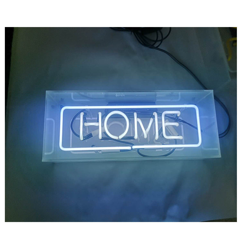 Neon Sign Acrylic Glass Light Box - Ambient Lights -  Trend Goods