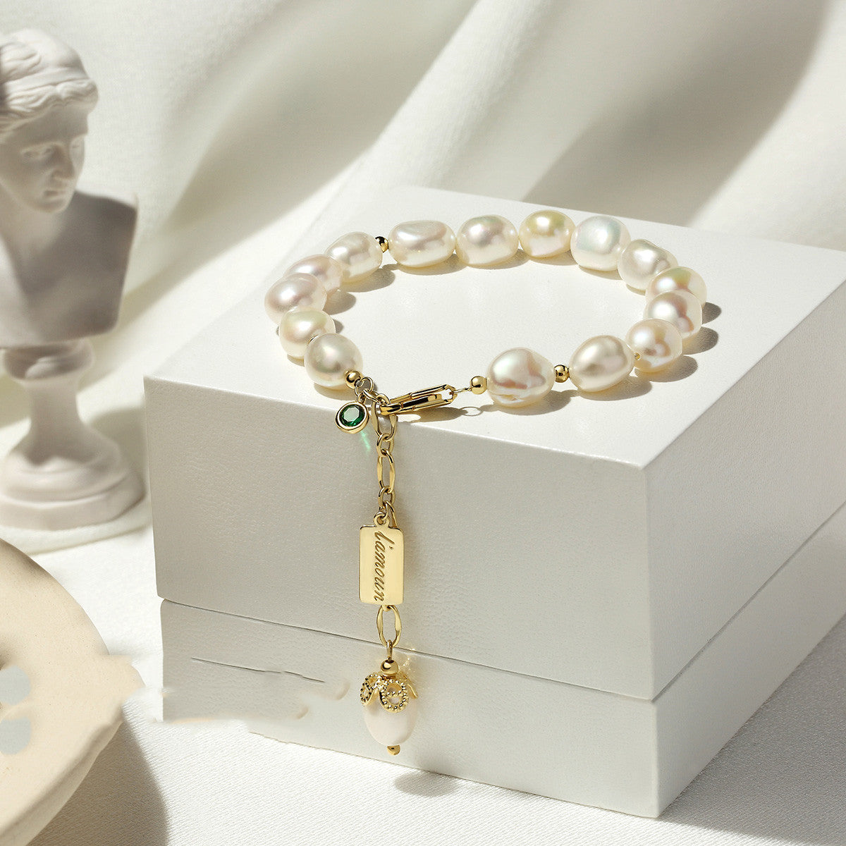 Natural pearl bracelet - Bracelets -  Trend Goods