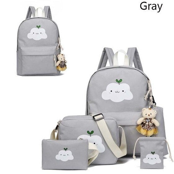 Fashion Nylon Backpack Schoolbags - School Bags -  Trend Goods