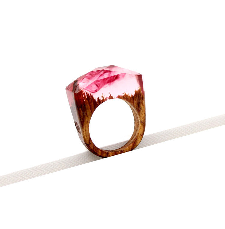 Wood ring characteristic ring resin ring - Rings -  Trend Goods