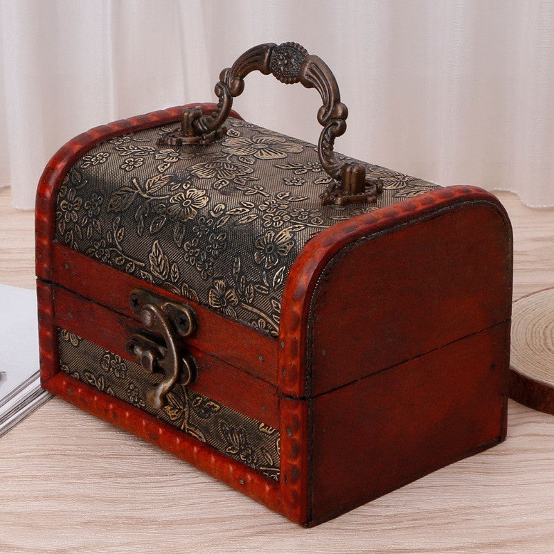 Small Vintage Jewelry Box Treasure Organizer - Jewelry Boxes -  Trend Goods