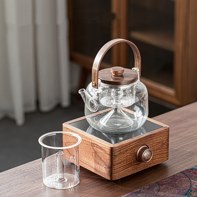 Walnut Automatic Electric Ceramic Stove Tea Maker - Tea Maker -  Trend Goods