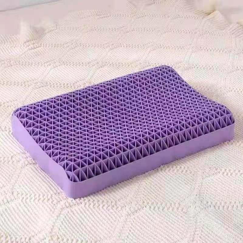 3D TPE Honeycomb Orthopedic Pain Protection Message Bed Pillow - Pillows -  Trend Goods