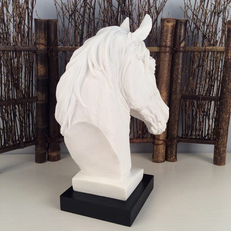 Resin horse head decoration - Home Decor -  Trend Goods