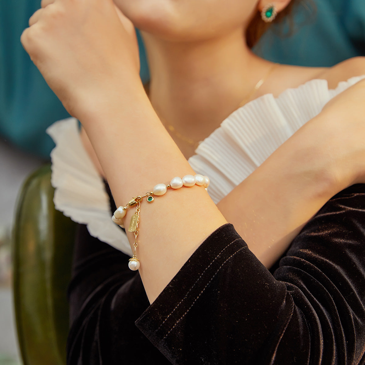 Natural pearl bracelet - Bracelets -  Trend Goods