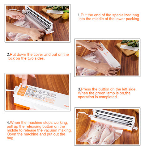 Household Vacuum Sealing Machine - Kitchen Gadgets -  Trend Goods