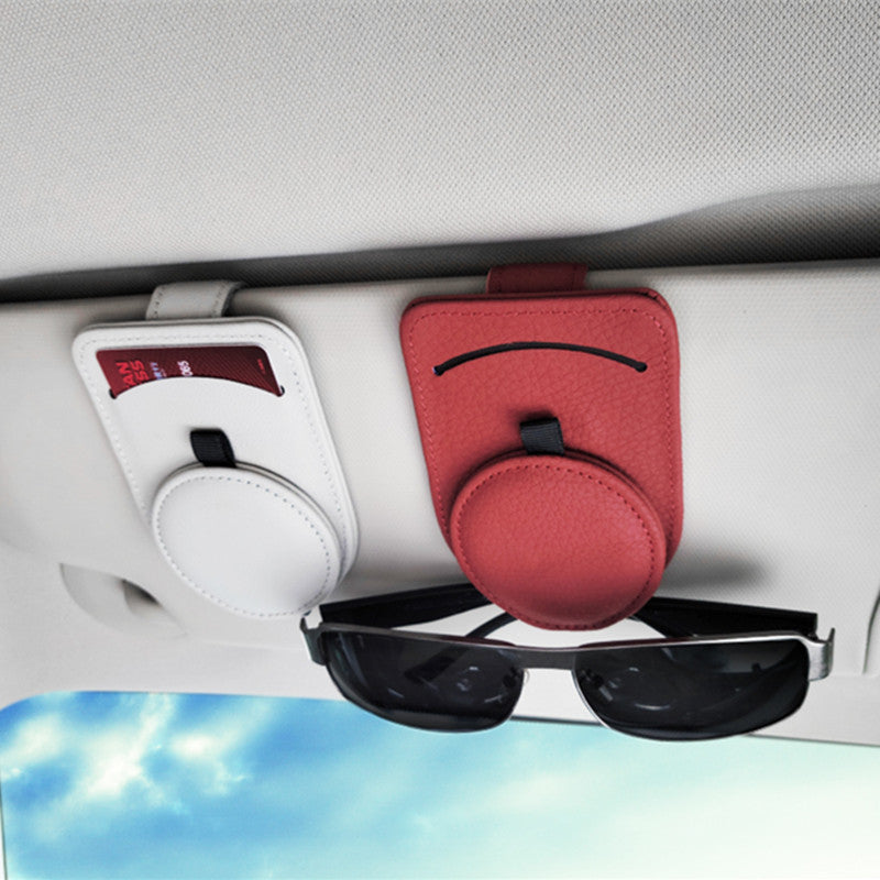 Universal Sun Visor Sunglasses Clip Card Holder - Auto Accessories -  Trend Goods