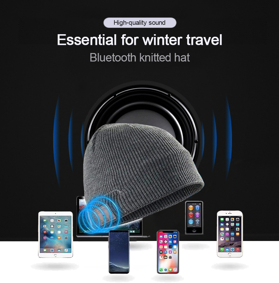 Bluetooth Wireless Music Hat - Bluetooth Hats -  Trend Goods