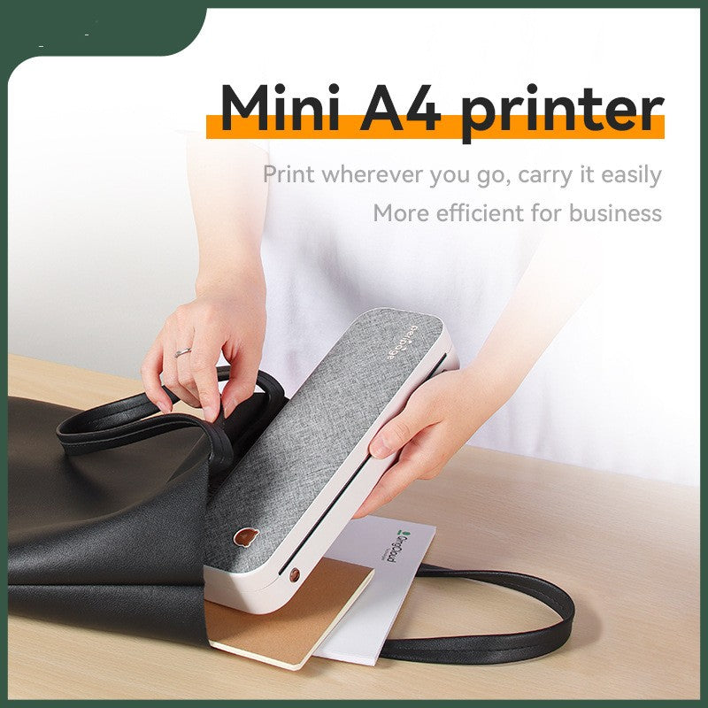 Thermal Mini Portable Ink-free A4 Printer - Portable Printers -  Trend Goods