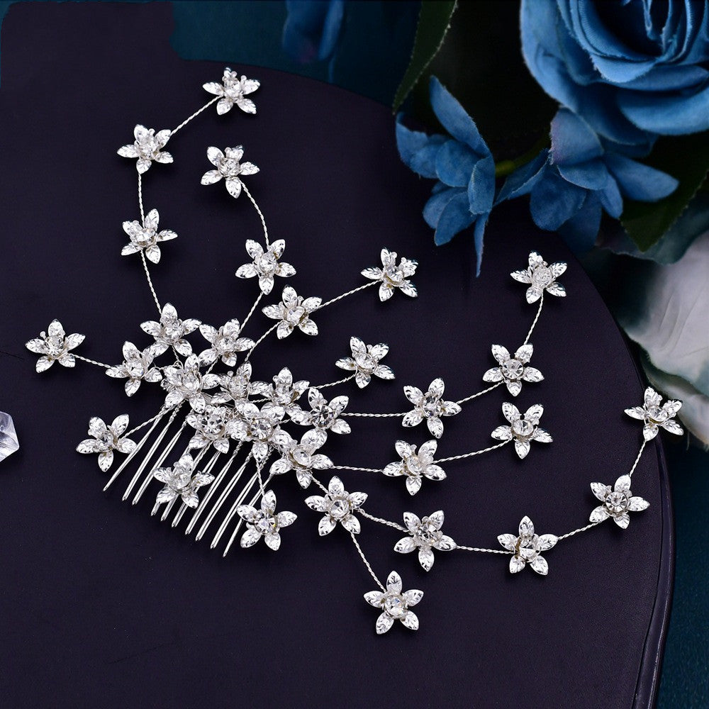 Bridal Handmade Rhinestones Hair Combing Ornaments - Hair Accessories -  Trend Goods