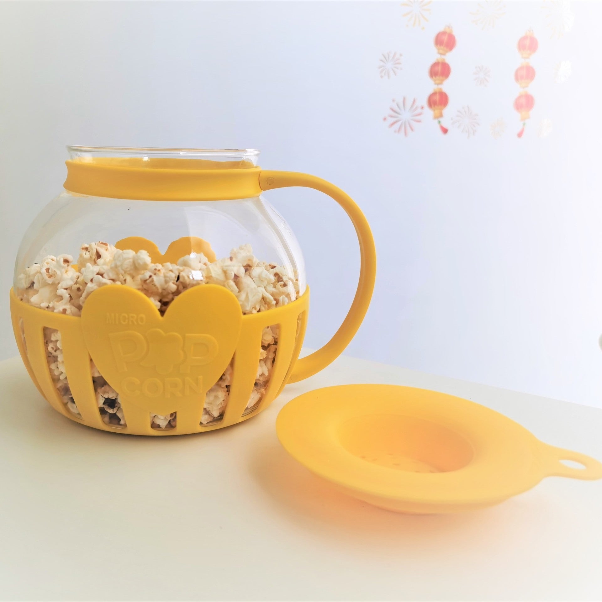 Microwave Micro-Pop Popcorn Glass Pot - Popcorn Makers -  Trend Goods