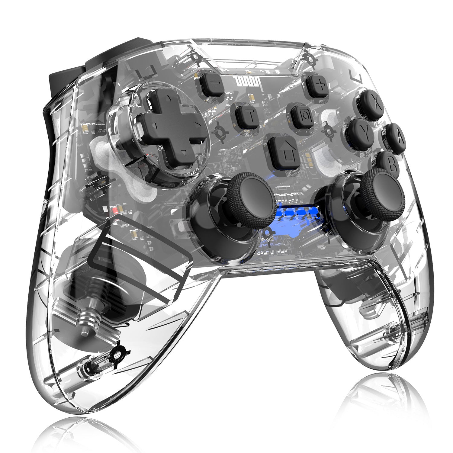 Wireless Wake-up Burst SwitchPRO Bluetooth Transparent Lighted Gamepad - Game Controllers -  Trend Goods