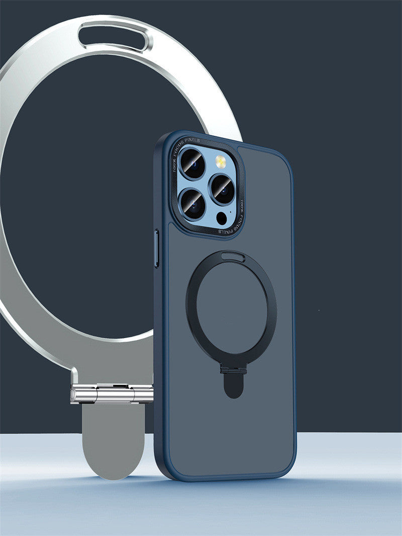 Aluminum Alloy Bracket Magnetic Phone Case - Phone Cases -  Trend Goods