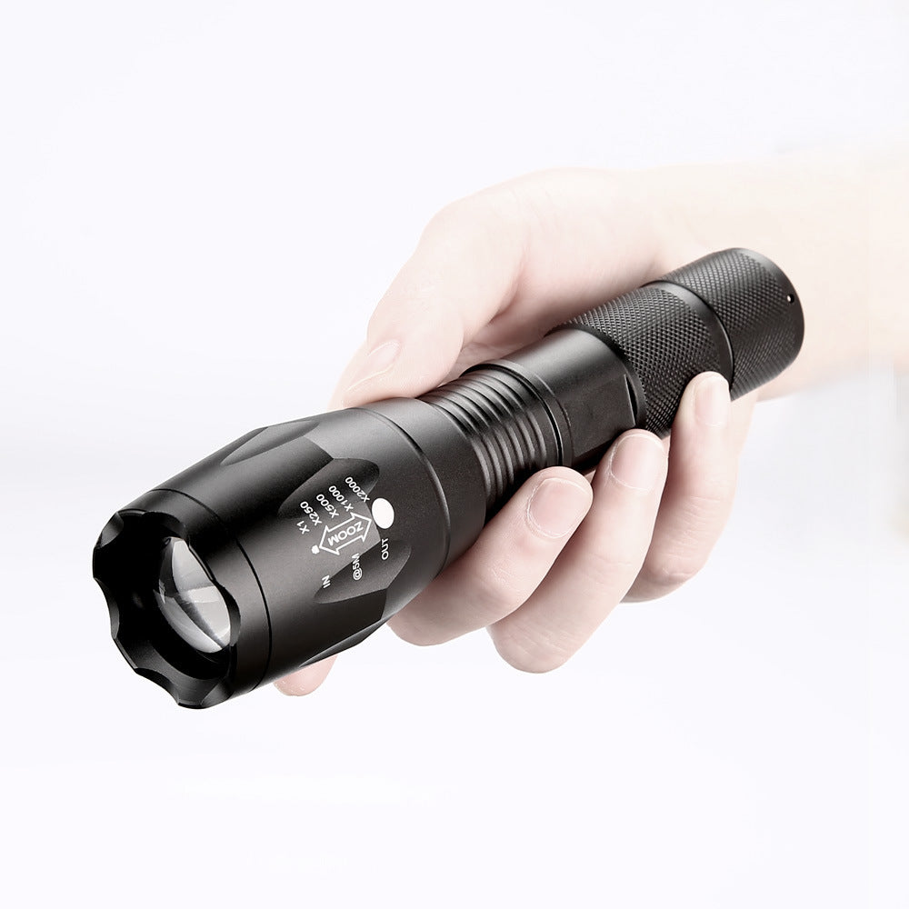 Portable Mini Flashlight LED ZOOM Torch Zoomable Flashlight Torch Light - Flashlights -  Trend Goods