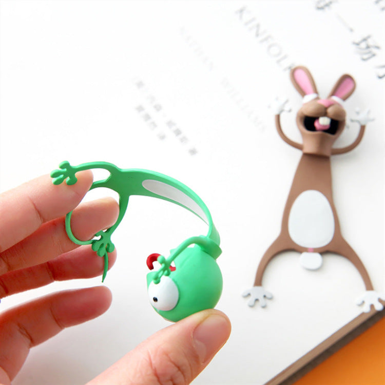 Creative Funny 3D Three-dimensional Animal Bookmark - Bookmarks -  Trend Goods