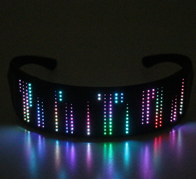 LED display glasses for dj music party - Smart Glasses -  Trend Goods