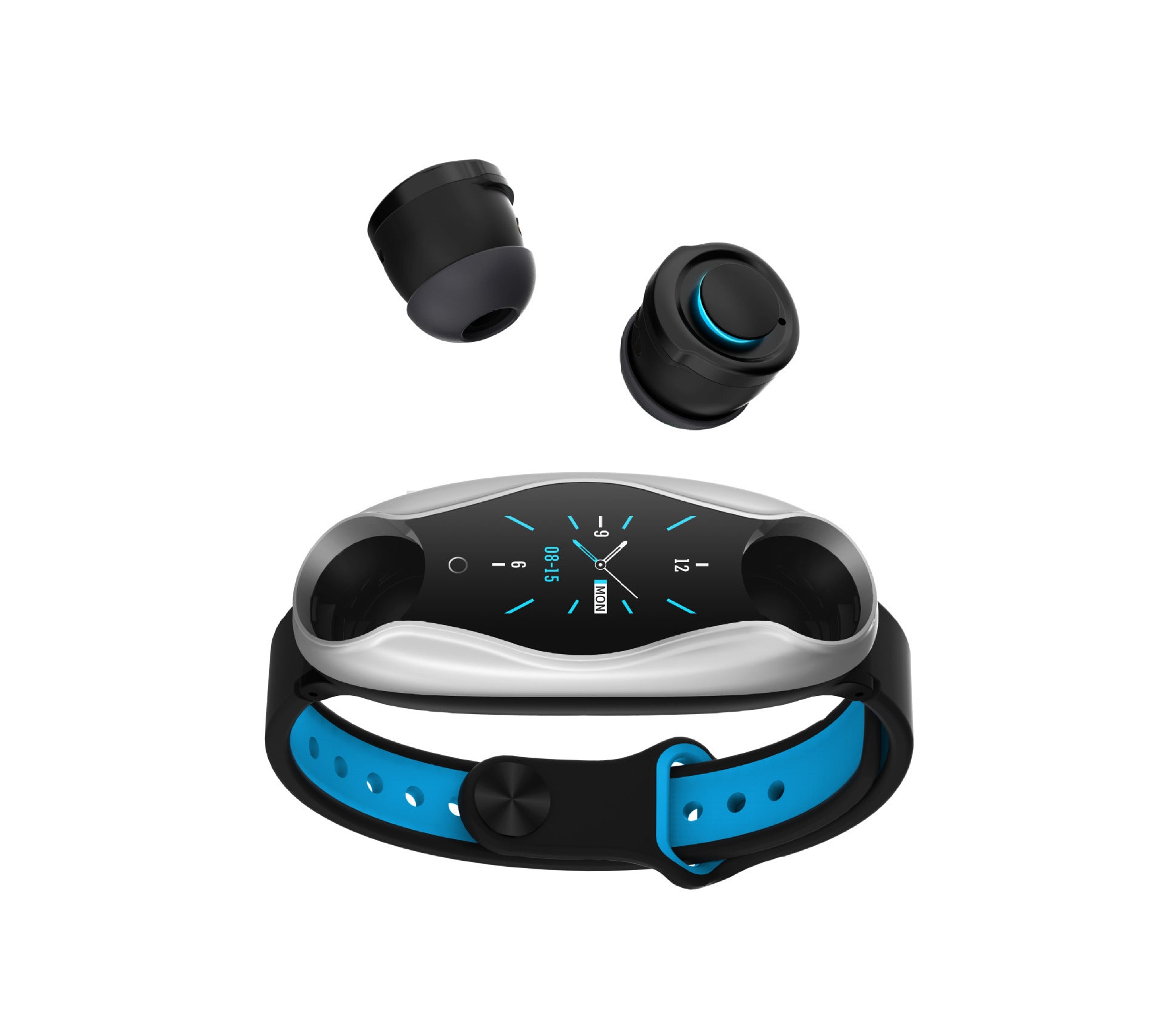Sports Smart bracelet with earbuds - Smart Wristbands -  Trend Goods