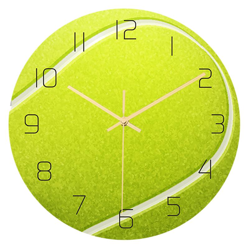 Sports ball silent movement wall clock - Wall Clocks -  Trend Goods