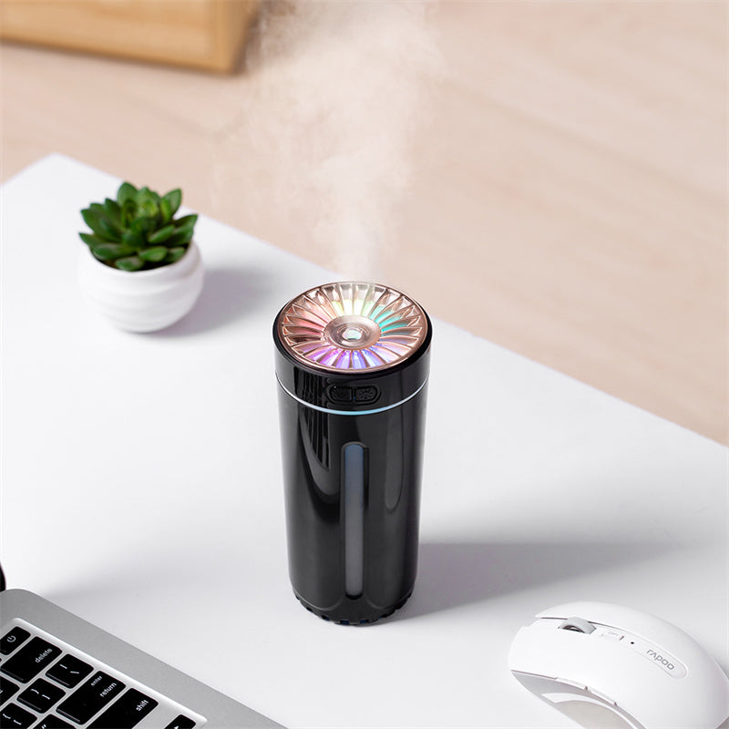 Wireless Air Humidifier Colorful Lights Mute Ultrasonic USB Fogger - Humidifiers -  Trend Goods