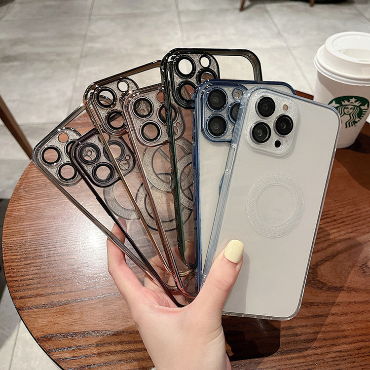 Electroplating Soft Diamond Ring Phone Case - Phone Cases -  Trend Goods