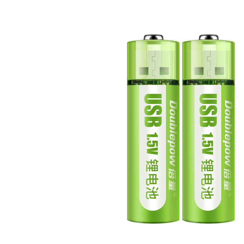 USB Rechargeable Lithium Battery Large Capacity 1.5v Constant Voltage AA - Batteries -  Trend Goods