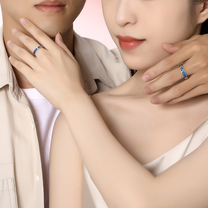 Original Design Of Sun Moon Couple Ring - Rings -  Trend Goods