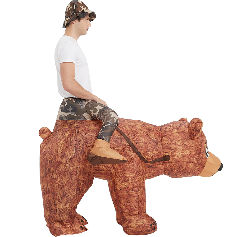 Bear Riding Costume - Inflatable Costumes -  Trend Goods