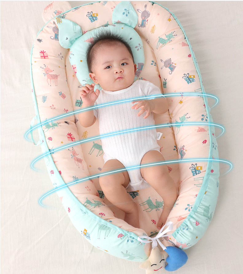 Baby's Anti-shock And Anti-pressure Sleeping Crib - Baby Cribs -  Trend Goods