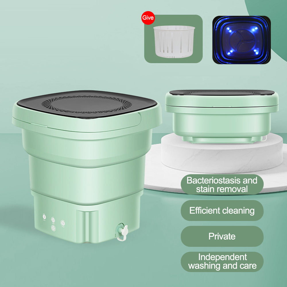 Portable Simple Folding Washing Machine - Bathroom Gadgets -  Trend Goods
