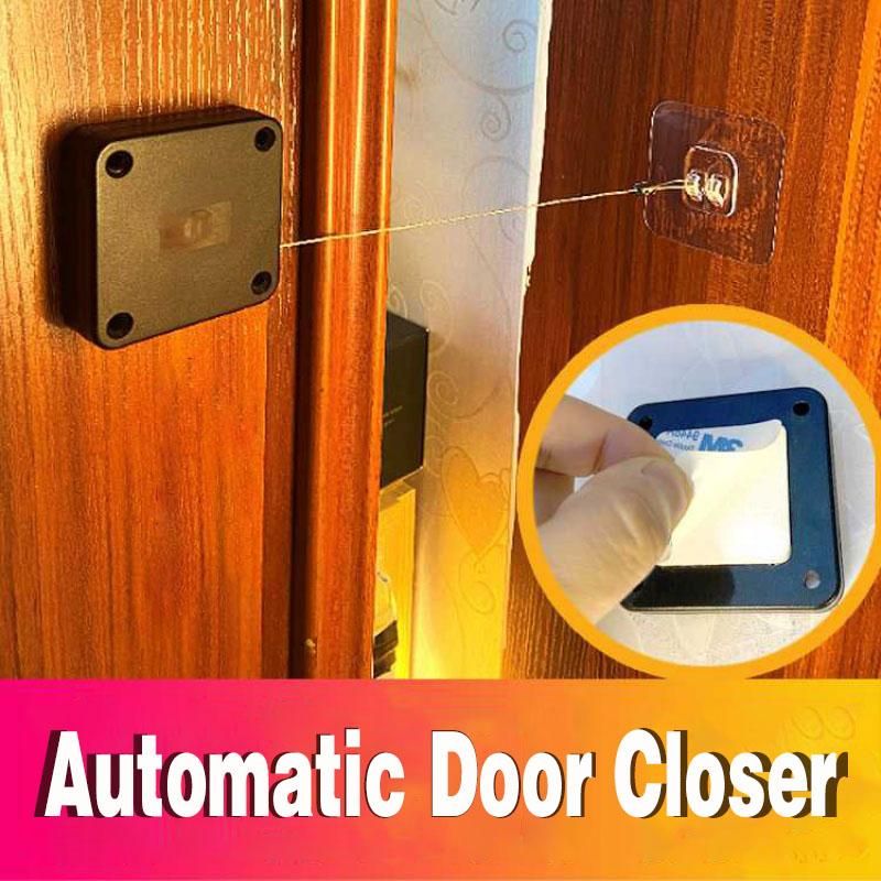 Automatic Door Closer Punch-Free Soft Close - Door Closers -  Trend Goods