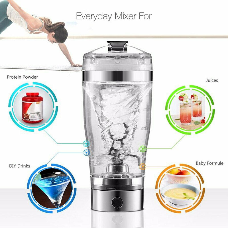 USB Shake Bottle Protein Shaker Stirrer - Shakers -  Trend Goods