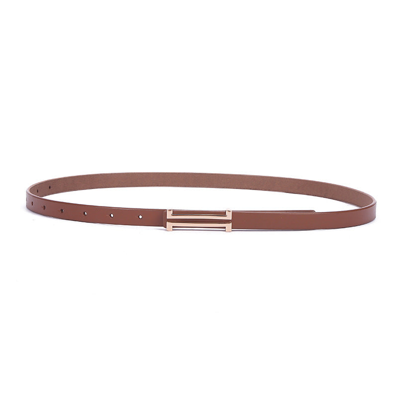 Fashion Leather Thin Belt For Women - Belts -  Trend Goods