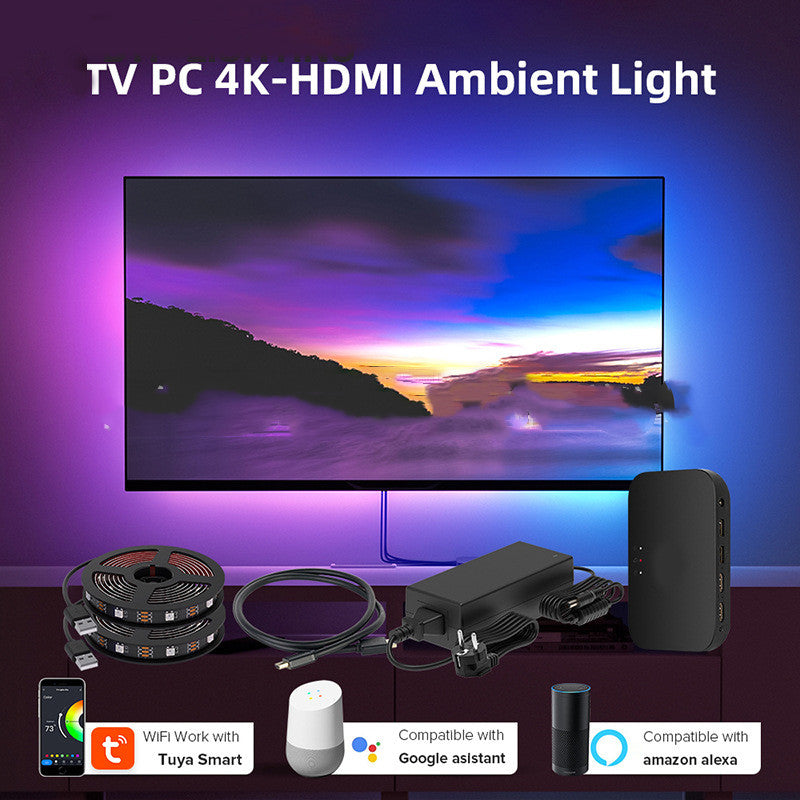 Streamer Symphony TV Screen And Synchronous Smart Atmosphere Lights - TV lights -  Trend Goods