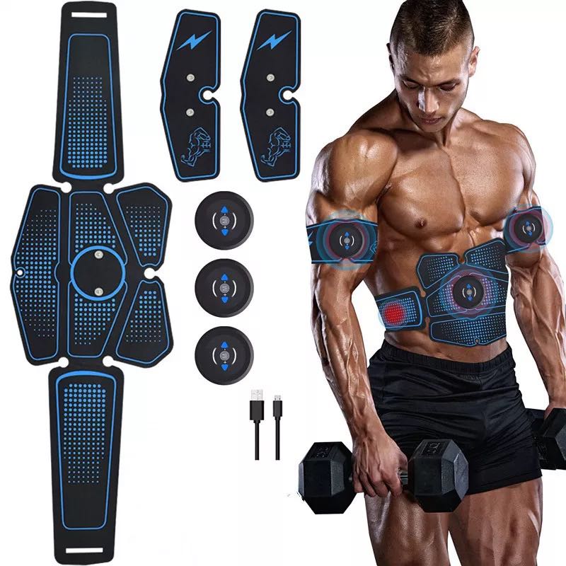 Abdominal muscle training with EMS fitness equipment - Fitness Equipment -  Trend Goods