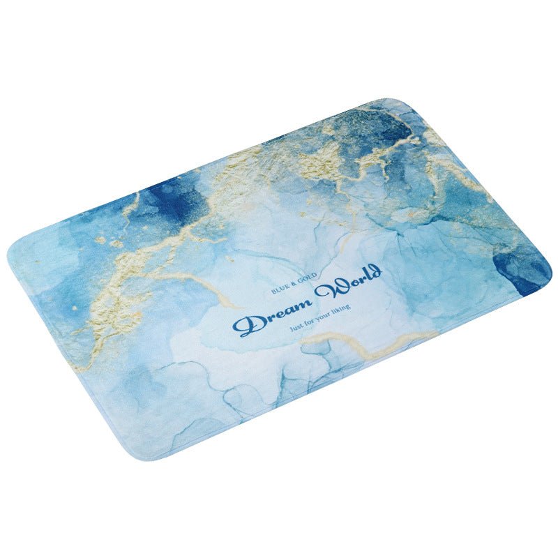 Absorbent bathroom non-slip mat floor mat - Bath Mats -  Trend Goods