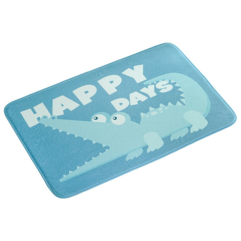 Absorbent bathroom non-slip mat floor mat - Bath Mats -  Trend Goods