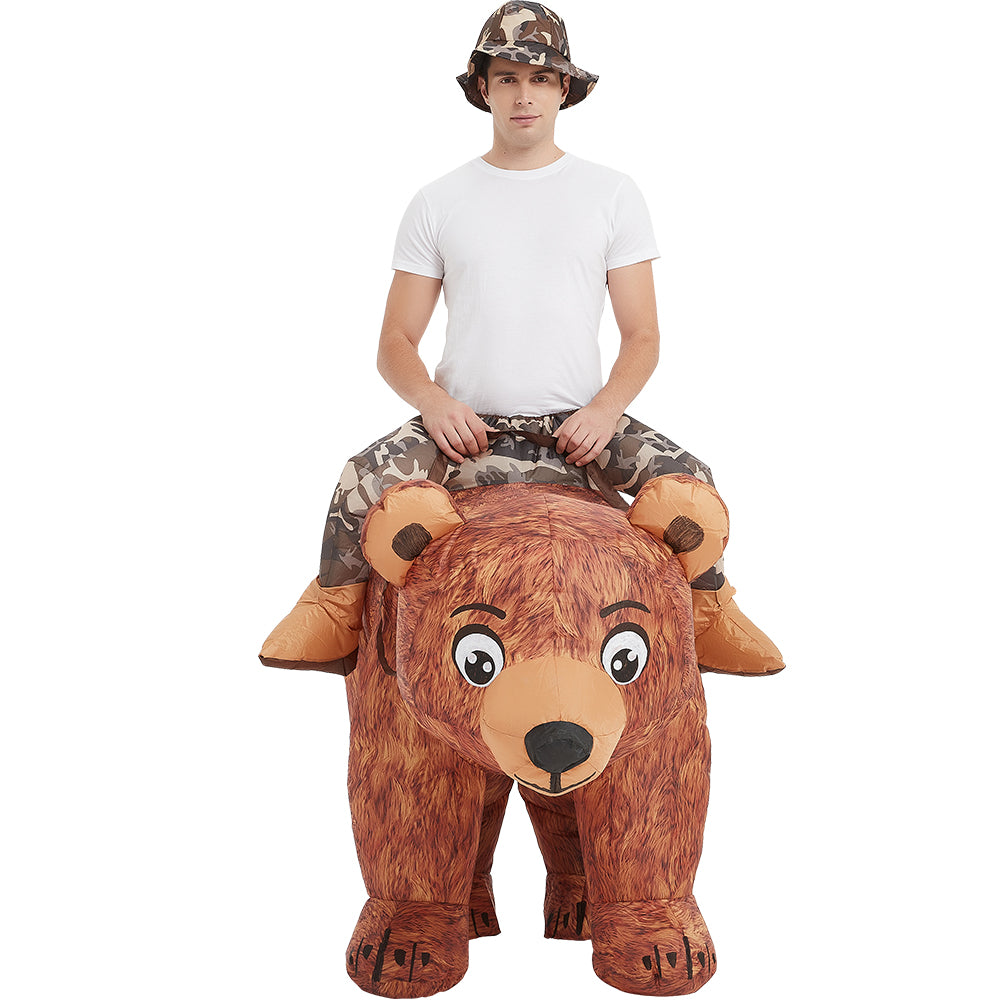 Bear Riding Costume - Inflatable Costumes -  Trend Goods