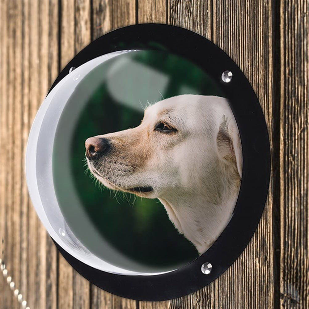 Transparent Semicircular Acrylic Fence Pet Window - Pet Gadgets -  Trend Goods